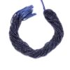 AAA+ Iolite Gemstone 3mm Micro Faceted Rondelle Beads | 13inch Strand | Natural Blue Iolite Semi Precious Gemstone Loose Beads for Jewelry - Image 2