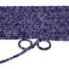 AAA+ Iolite Gemstone 3mm Micro Faceted Rondelle Beads | 13inch Strand | Natural Blue Iolite Semi Precious Gemstone Loose Beads for Jewelry - Image 3
