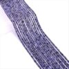 AAA+ Iolite Gemstone 3mm Micro Faceted Rondelle Beads | 13inch Strand | Natural Blue Iolite Semi Precious Gemstone Loose Beads for Jewelry