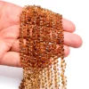 AAA+ Beer Whisky Quartz Gemstone 6x4mm Faceted Teardrop Briolette Beads | 6" Strand | Natural Honey Quartz Semiprecious Gemstone Loose Drops - Image 4