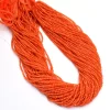 Pack Of 10 Strands - AAA+ Carnelian Gemstone 2mm-3mm Faceted Beads | 13inch strand | Natural Carnelian Semi Precious Gemstone Rondelle Beads