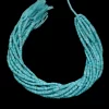 AAA+ Blue Turquoise 4mm-6mm Heishi Smooth Beads | 13" Strand | Natural Arizona Turquoise Semi Precious Gemstone Disc / Coin / Tyre Rondelle - Image 3