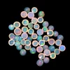 AAA+ Ethiopian Opal Fire 4mm Round Cabochon | Natural Ethiopian Welo Opal Multi Fire Loose Gemstone Flat Back Cabs | Welo Opal Gemstone Lot - Image 3