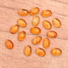 AAA+ Citrine Gemstone 6x4mm Oval Cabochon | Natural Citrine Semi Precious Gemstone Flat Back Smooth Cabs | Citrine Loose Gemstone Cabochon