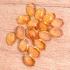 AAA+ Citrine Gemstone 6x4mm Oval Cabochon | Natural Citrine Semi Precious Gemstone Flat Back Smooth Cabs | Citrine Loose Gemstone Cabochon - Image 3