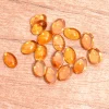 AAA+ Citrine Gemstone 6x4mm Oval Cabochon | Natural Citrine Semi Precious Gemstone Flat Back Smooth Cabs | Citrine Loose Gemstone Cabochon - Image 2
