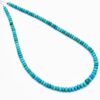 AAA+ Turquoise Gemstone 4mm-6mm Smooth Rondelle Beads | 14inch Strand | Natural Arizona Rare Turquoise Semi Precious Gemstone Loose Beads - Image 2
