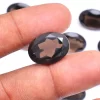 AAA+ Natural Smoky Quartz 10x14mm Faceted Oval Cut Loose Gemstone | Brown Smoky Quartz Semi Precious Gemstone Cut Faceted Oval Loose Stone