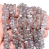 AAA+ Grey Moonstone 6x4mm Teardrop Briolette Beads | 7inch Strand | Natural Moonstone Semi Precious Gemstone Faceted Drops Shaded Strand - Image 3