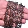 AAA+ Smoky Quartz 6mm-7mm Heart Briolette Beads | 8inch Strand | Natural Brown Smoky Quartz Semi Precious Gemstone Faceted Loose Briolettes - Image 3