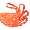 AAA+ Peach Moonstone 6x4mm-7x5mm Faceted Teardrop Briolette Beads | Rare Multi Moonstone Semiprecious Gemstone Teardrop Beads | 7inch Strand - Image 2