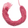 Pink Tourmaline Gemstone 3mm Faceted Rondelle Beads | 13inch Strand | Natural AAA+ Pink Tourmaline Semi Precious Gemstone Beads for Jewelry