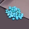 Turquoise Gemstone 4mm Trillion Cabochon | Turquoise Loose Gemstone Trillion | Natural Arizona AAA Turquoise Semi Precious Gemstone Cabochon - Image 2