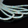 High Fire AAA+ Ethiopian Opal 4mm-6mm Heishi Faceted Beads | 16" Strand | Ethiopian Welo Opal Precious Gemstone Wheel / Disc / Spacer Beads - Image 7