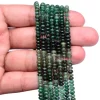Emerald 4mm-5mm Gemstone Smooth Rondelle Loose Beads | 16inch Strand | Multi Emerald Precious Gemstone Beads Strand for Jewelry Making - Image 5