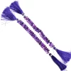 AAA African Amethyst Pear Briolettes | 7x5mm Faceted Almond Briolette 5" Strand | Natural Amethyst Semi Precious Gemstone Beads for Jewelry - Image 2