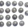 AAA Black Rutilated Quartz 12mm Round Cabochon, Black Rutile Gemstone Cabs | Natural Semi Precious Gemstone Loose Cabochon Lot For Jewelry - Image 2