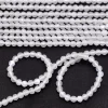 AAA+ White Moonstone 2mm-3mm Faceted Rondelle Beads | 13inch Strand | Moonstone Micro Faceted Semi Precious Gemstone Beads for Jewelry