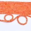 AAA+ Fiery Sunstone 2mm-3mm Micro Faceted Rondelle Beads | 13" Strand | Natural Sunstone Semi Precious Gemstone Loose Beads for Jewelry - Image 2