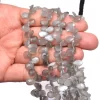 AAA+ Grey Moonstone 7x10mm Pear Briolette Beads | 7inch Shaded Strand | Natural Moonstone Semi Precious Gemstone Faceted Loose Briolettes - Image 2