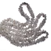 AAA+ Grey Moonstone 6x8mm Teardrop Briolette Beads | 7inch Strand | Natural Moonstone Semi Precious Gemstone Faceted Drops Shaded Strand - Image 2