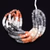 AAA+ Multi Moonstone 7mm-8mm Heishi Beads | 16inch Strand | Natural Moonstone Semi Precious Gemstone Tyre Rondelle / Spacer / Wheel Beads