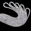 AAA+ White Rainbow Moonstone Gemstone 3mm-6mm Rondelle Faceted Beads | 16" Strand | Natural Blue Fire Flash Moonstone Gemstone Loose Beads