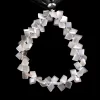 AAA+ Grey Moonstone Gemstone Faceted Nugget Beads | Natural Moonstone Semi Precious Gemstone Step Cut Fancy Tumbled Beads | 8inch Strand - Image 5