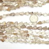 AAA+ Gold Rutilated Quartz 11mm-13mm Faceted Nugget Beads | Golden Rutile Step Cut Tumbled | Natural Semiprecious Gemstone Beads for Jewelry - Image 3
