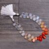 AAA Mexican Fire Opal Gemstone Briolette Beads | 8x11mm Smooth Pear 8inch Strand | Fire Opal Semi Precious Gemstone Briolettes for Jewelry - Image 2