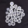 Crystal Quartz Loose Round Cabochon | Gemstone 9mm / 10mm Cabochon Lot| Transparent Clear Crystal Quartz Natural Semi Precious Gemstone Cabs - Image 3
