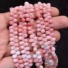 Multi Pink Opal Gemstone 7x5mm Teardrop Briolette Beads | 8inch Strand | Natural Pink Opal Semi Precious Gemstone Faceted Teardrop Beads - Image 2