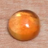 Natural Citrine Gemstone 10mm Round Cabochon | AAA+ Citrine Semi Precious Gemstone Flat Back Smooth Cabs | Citrine Loose Gemstone Cabochon - Image 2