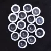 Crystal Quartz Loose Round Cabochon | Gemstone 9mm / 10mm Cabochon Lot| Transparent Clear Crystal Quartz Natural Semi Precious Gemstone Cabs - Image 2