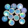 AAA+ Ethiopian Welo Opal 6mm Multi Fire Round Cabochon | Natural Ethiopian Opal Loose Gemstone Flat Back Cabochon | Welo Opal Gemstone Lot - Image 4