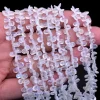 White Rainbow Moonstone Pear Briolettes | Gemstone 6x4mm Faceted Beads 10" Strand | Natural Blue Fire Semi Precious Gemstone Briolette Beads - Image 3