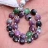AAA+ Rare Ruby Zoisite 6x6mm Faceted Square Briolette Fancy Beads | Natural Ruby Zoisite Semi Precious Gemstone Loose Beads | 7inch Strand - Image 4