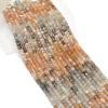 Natural AAA+ Moonstone 3D Cube Faceted Beads | Gemstone 4mm Fancy Beads | 13'' Strand | Multi Moonstone Gemstone Box Loose Beads For Jewelry - Image 3
