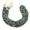 Natural Multi Gemstone Mix 2mm-3mm Micro Faceted Beads | 13" Strand | Jewelry Making Supplies | Mixed Semi Precious Gemstone Rondelle Beads - Image 2