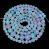 Natural AAA+ Ethiopian Welo Opal Fire Gemstone 3mm-6mm Round Smooth Beads | 18inch Strand | Ethiopian Opal Precious Gemstone Welo Opal Beads - Image 4