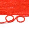 AAA+ Monalisa Stone 2mm-2.5mm Faceted Rondelle Beads | 13inch Strand | Red Monalisa Semi Precious Gemstone Loose Beads for Jewelry Making - Image 3