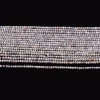 AAA+ Chocolate Moonstone 3mm Rondelle Faceted Beads | 13inch Strand | Natural Moonstone Semi Precious Faceted Gemstone Silver Coated Beads - Image 3