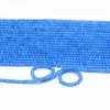 AAA+ Blue Chalcedony Gemstone 2mm-3mm Faceted Rondelle Beads | 13inch Strand | Chalcedony Semi Precious Gemstone Rondelle for Jewelry Making