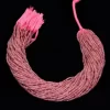 Strawberry Quartz 3mm Faceted Beads | 13inch Strand | AAA+ Pink Strawberry Quartz Semiprecious Gemstone Rondelle Beads for Jewelry Making