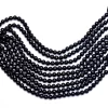 AAA Black Spinel Gemstone Round Faceted Beads | 8inch Strand | Natural Black Spinel Semi Precious Gemstone 6mm-7mm Beads for Jewelry