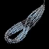 Natural AAA+ Moss Aquamarine 5mm-6mm Rondelle Faceted Beads | Aquamarine Semi Precious Gemstone Loose Beads for Jewelry Making | 14" Strand - Image 8