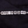AAA+ Crystal Quartz 7x5mm Baguette Cut Beads | 9 Beads Strand | Clear Crystal Quartz Semi Precious Gemstone Briolettes | Two Hole Beads