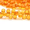 Citrine Gemstone Quartz 5x7mm / 6x8mm Faceted Teardrop Briolette | 8inch Strand | Honey Citrine Hydro Quartz Gemstone Faceted Drops Beads