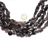 AAA Smoky Quartz 16mm-20mm Raw Rough Nuggets | Brown Smoky Semi Precious Gemstone Tumbles | Natural Uneven Polished Beads for Jewelry Making