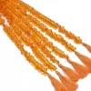 Citrine Gemstone Quartz 5x7mm / 6x8mm Faceted Teardrop Briolette | 8inch Strand | Honey Citrine Hydro Quartz Gemstone Faceted Drops Beads - Image 3